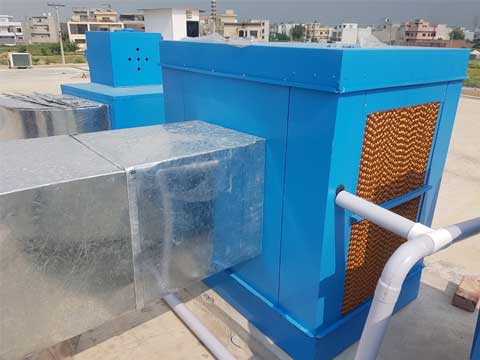 Air Cooler with Ducting