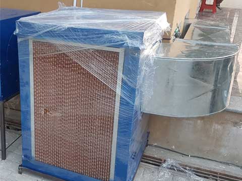 Ducting Installed with Air Cooler